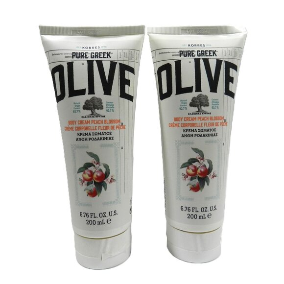 Korres Pure Greek Olive Body Cream- Duo - Picture 1 of 3